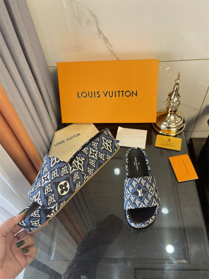 Louis Vuitton Jumbo Flatform Mule 1854