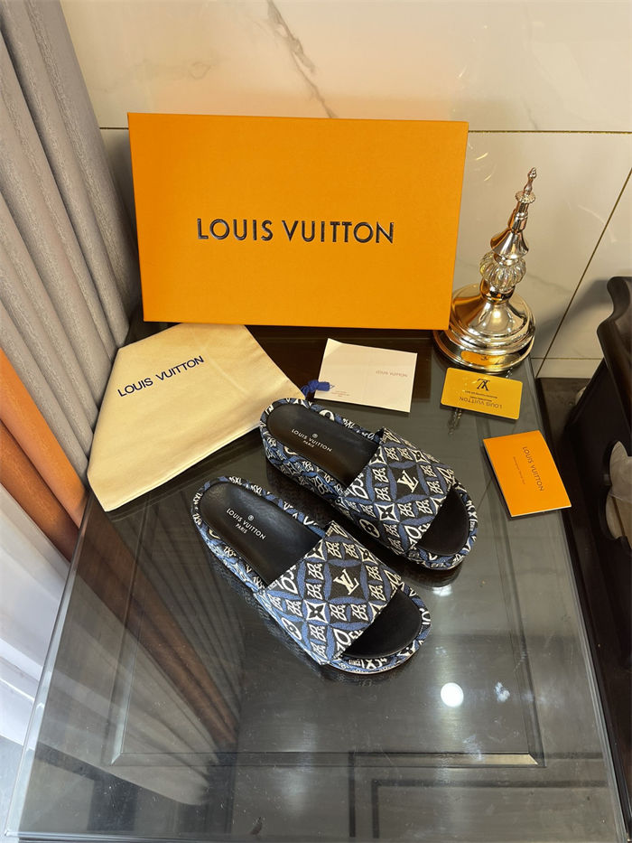 Louis Vuitton Jumbo Flatform Mule 1854