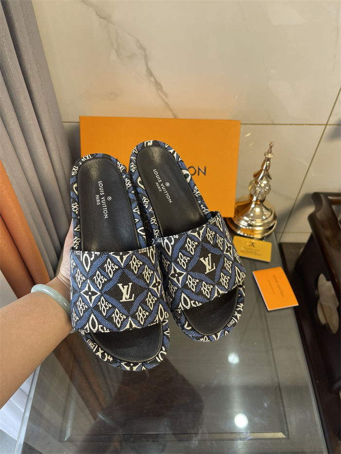 Louis Vuitton Jumbo Flatform Mule 1854