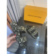 Louis Vuitton Jumbo Flatform Mule strap