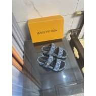 Louis Vuitton Jumbo Flatform Mule strap