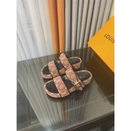 Louis Vuitton Jumbo Flatform Mule strap