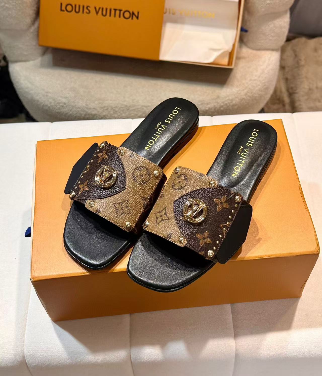 Louis Vuitton LV Frame Flat Mule