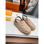 Louis Vuitton Aspen Platform Clogs