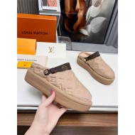 Louis Vuitton Aspen Platform Clogs