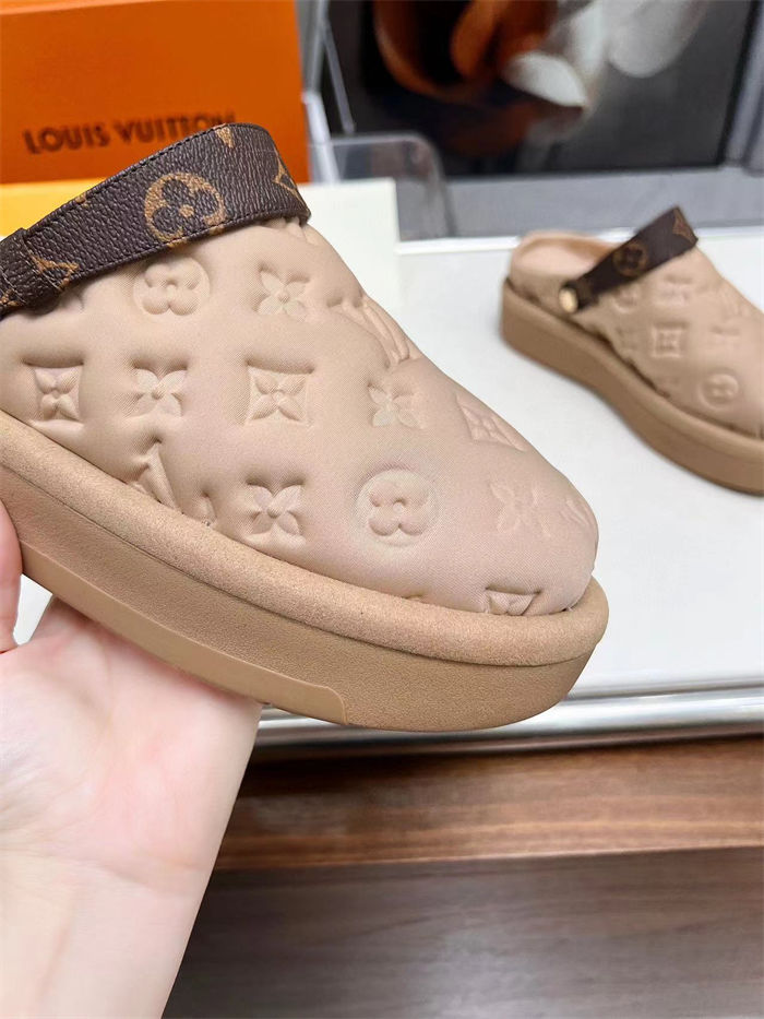 Louis Vuitton Aspen Platform Clogs