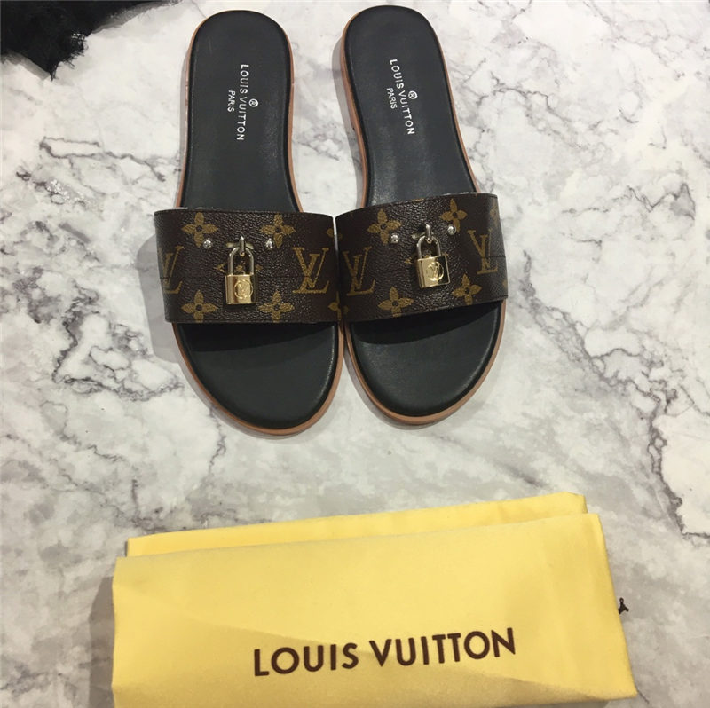 Louis Vuitton Lock It Flat Mule