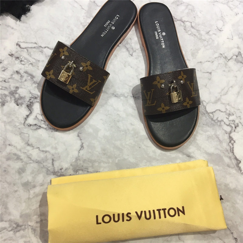 Louis Vuitton Lock It Flat Mule