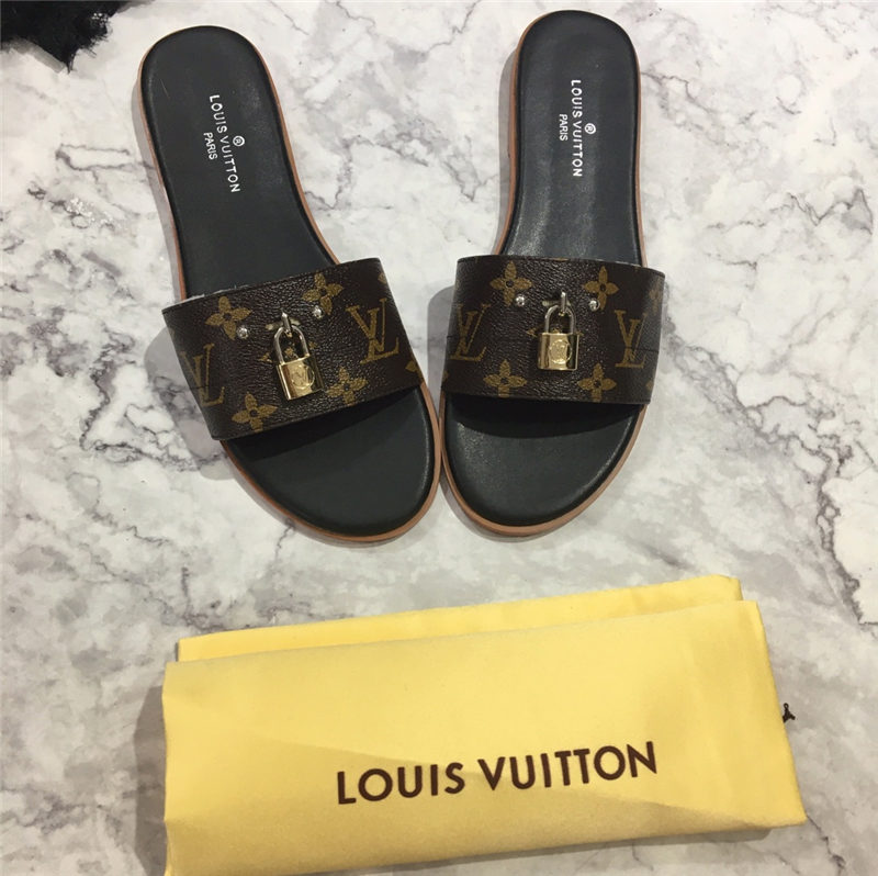 Louis Vuitton Lock It Flat Mule