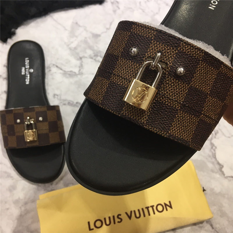 Louis Vuitton Lock It Flat Mule