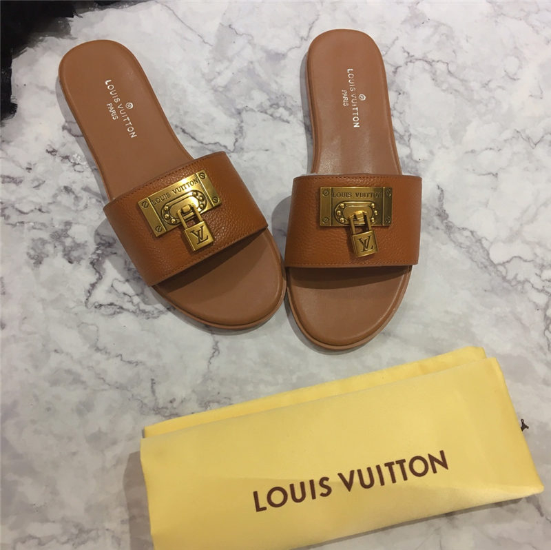 Louis Vuitton Lock It Flat Mule