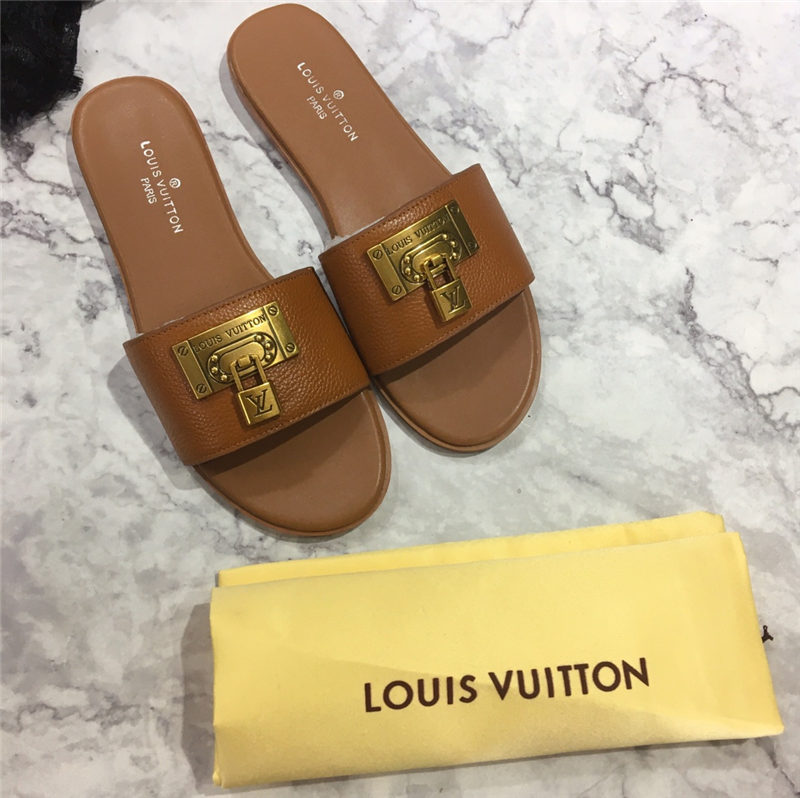 Louis Vuitton Lock It Flat Mule