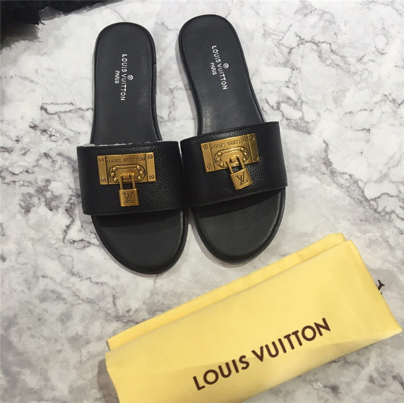 Louis Vuitton Lock It Flat Mule