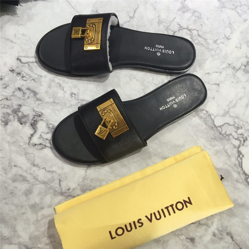 Louis Vuitton Lock It Flat Mule