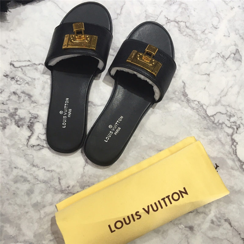 Louis Vuitton Lock It Flat Mule