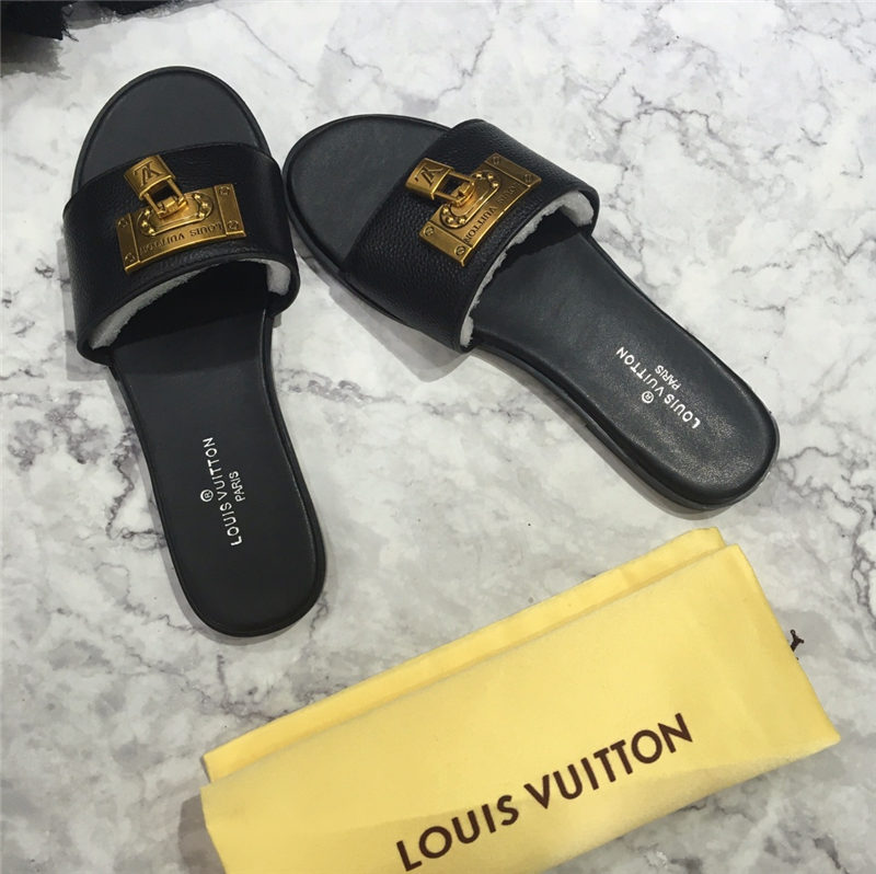 Louis Vuitton Lock It Flat Mule