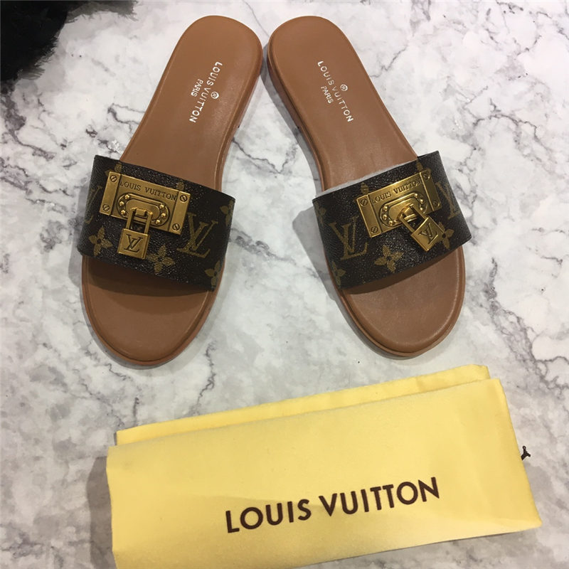 Louis Vuitton Lock It Flat Mule