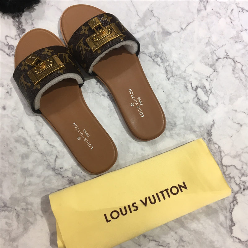 Louis Vuitton Lock It Flat Mule