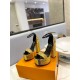 Louis Vuitton Platform Sandals Fame Sequins