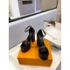 Louis Vuitton Platform Sandals Fame Sequins