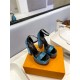 Louis Vuitton Platform Sandals Fame Sequins