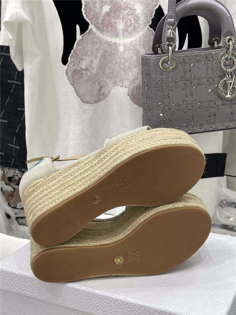 Louis Vuitton Starboard Wedge Sandal