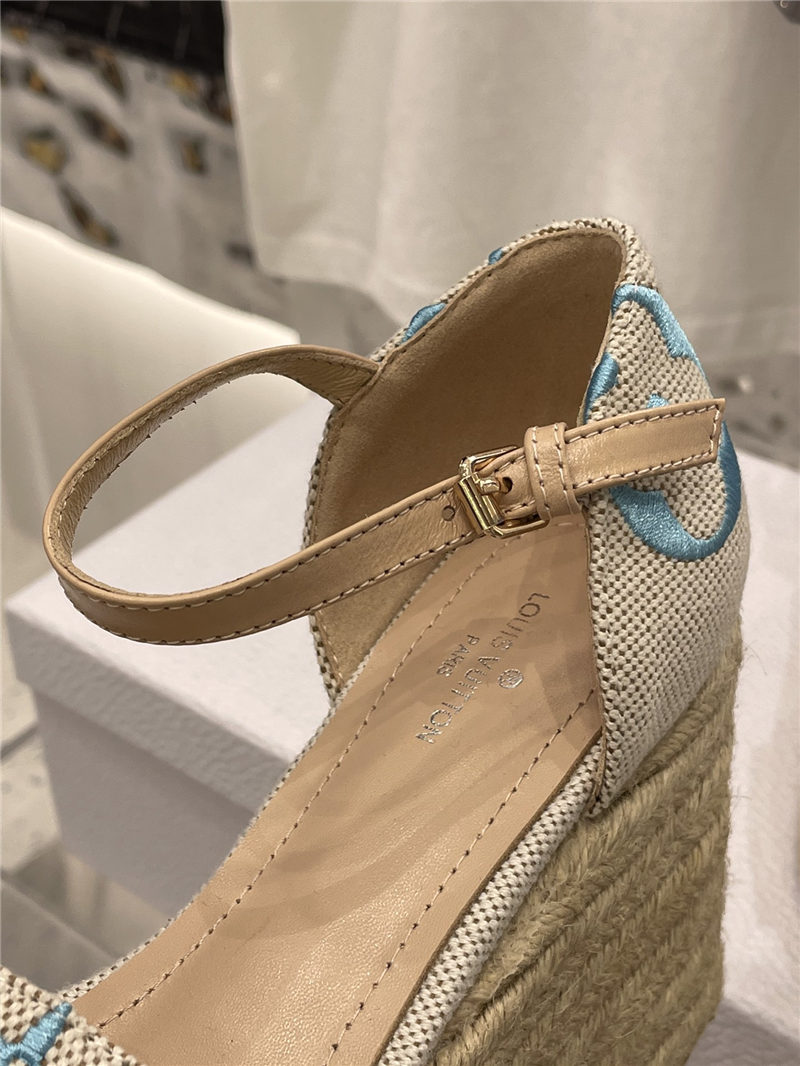 Louis Vuitton Starboard Wedge Sandal