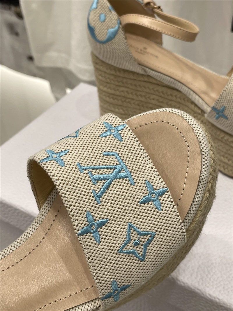 Louis Vuitton Starboard Wedge Sandal