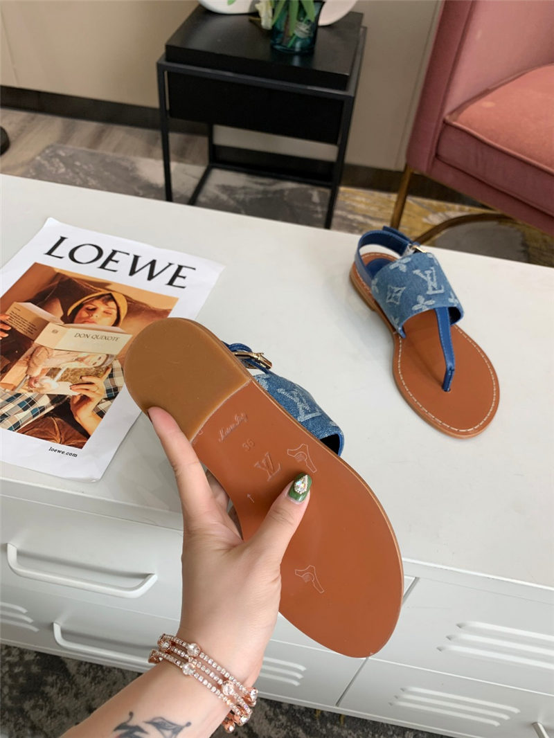 Louis Vuitton Flat Sandal