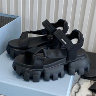 Prada Women's Logo Nomad Sandals