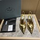 Prada Pumps 75/90MM Metalic