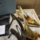 Prada Pumps 75/90MM Metalic