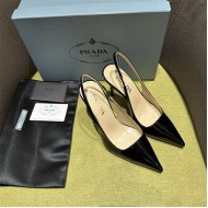 Prada slingback Pumps 90MM Patent