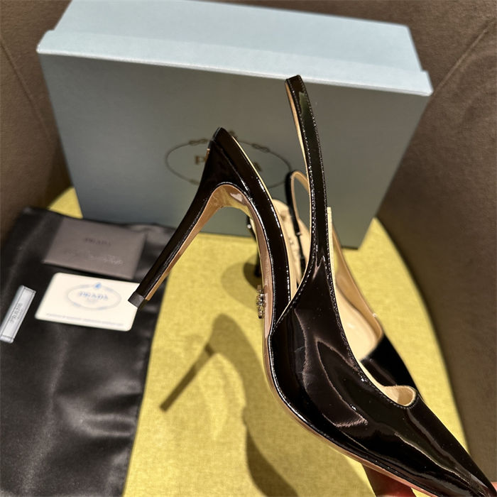 Prada slingback Pumps 90MM Patent