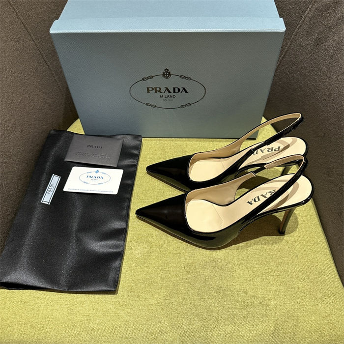 Prada slingback Pumps 90MM Patent