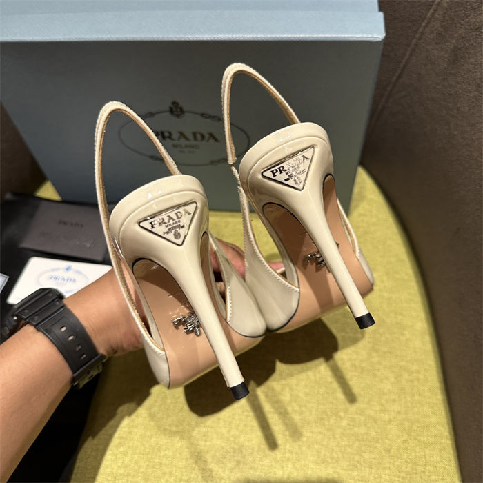 Prada slingback Pumps 90MM Patent