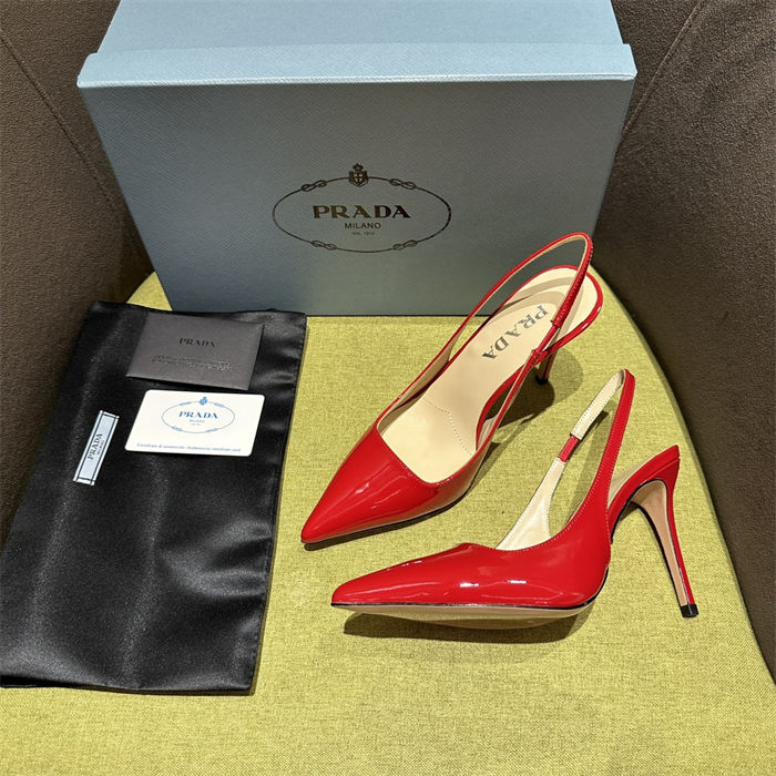 Prada slingback Pumps 90MM Patent