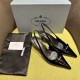 Prada slingback Pumps 55MM Saffiano