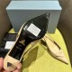 Prada slingback Pumps 55MM Saffiano