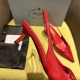 Prada slingback Pumps 55MM Saffiano