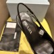 Prada slingback Pumps 75MM Saffiano