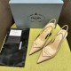 Prada slingback Pumps 75MM Saffiano