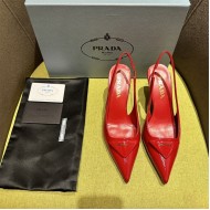 Prada slingback Pumps 75MM Saffiano