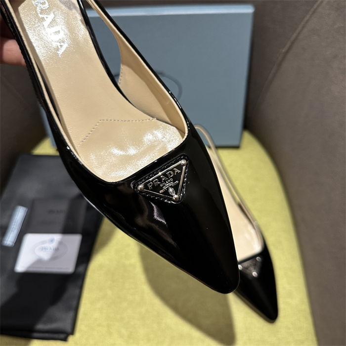 Prada slingback Pumps 55MM Patent