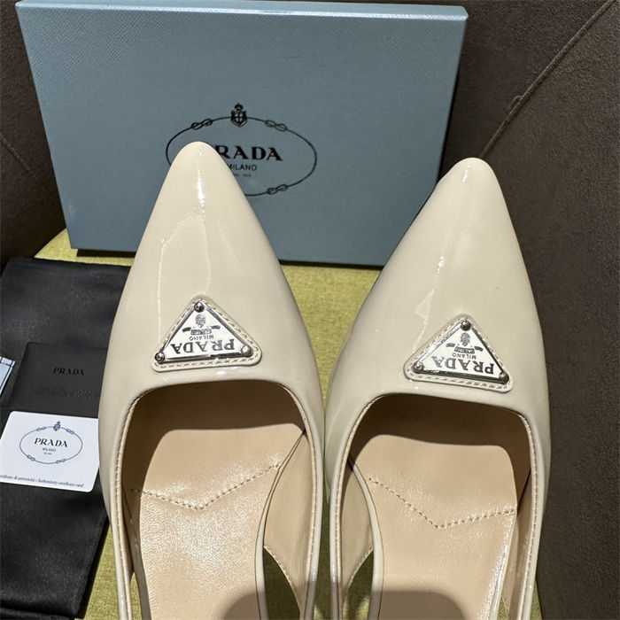 Prada slingback Pumps 55MM Patent