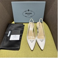 Prada slingback Pumps 55MM Patent