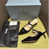 Prada Mules High-heeled 55MM Patent