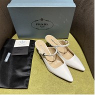 Prada Mules High-heeled 55MM Patent