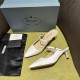 Prada Mules High-heeled 55MM Patent