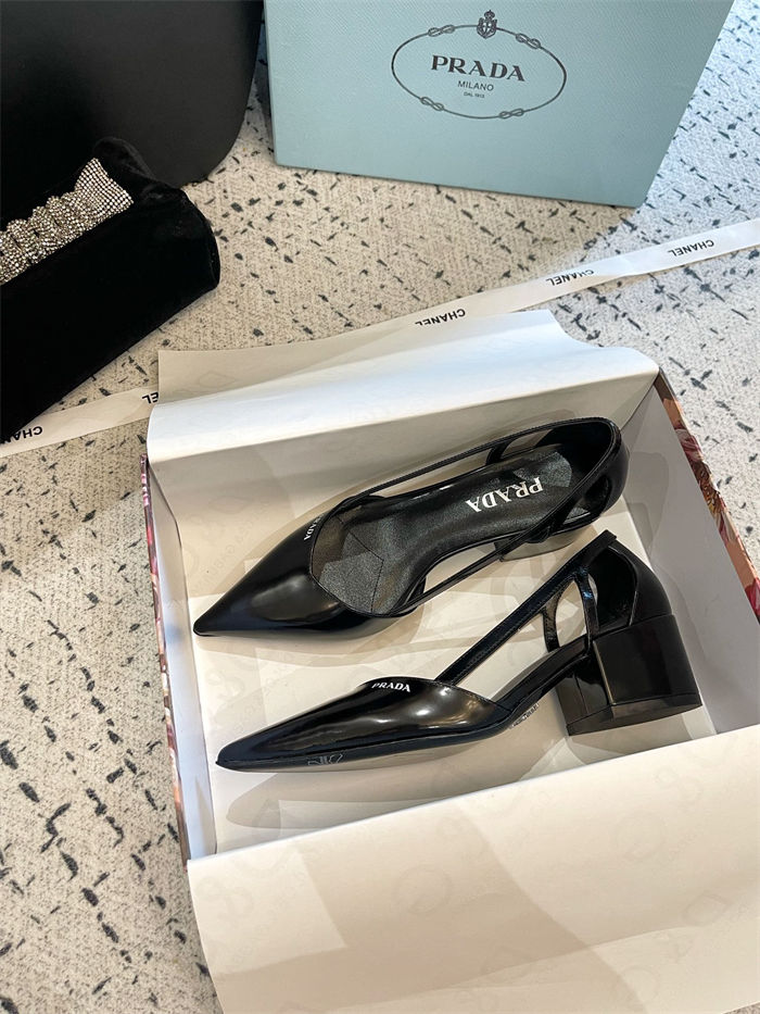 Prada Cut-Out Pumps 55MM